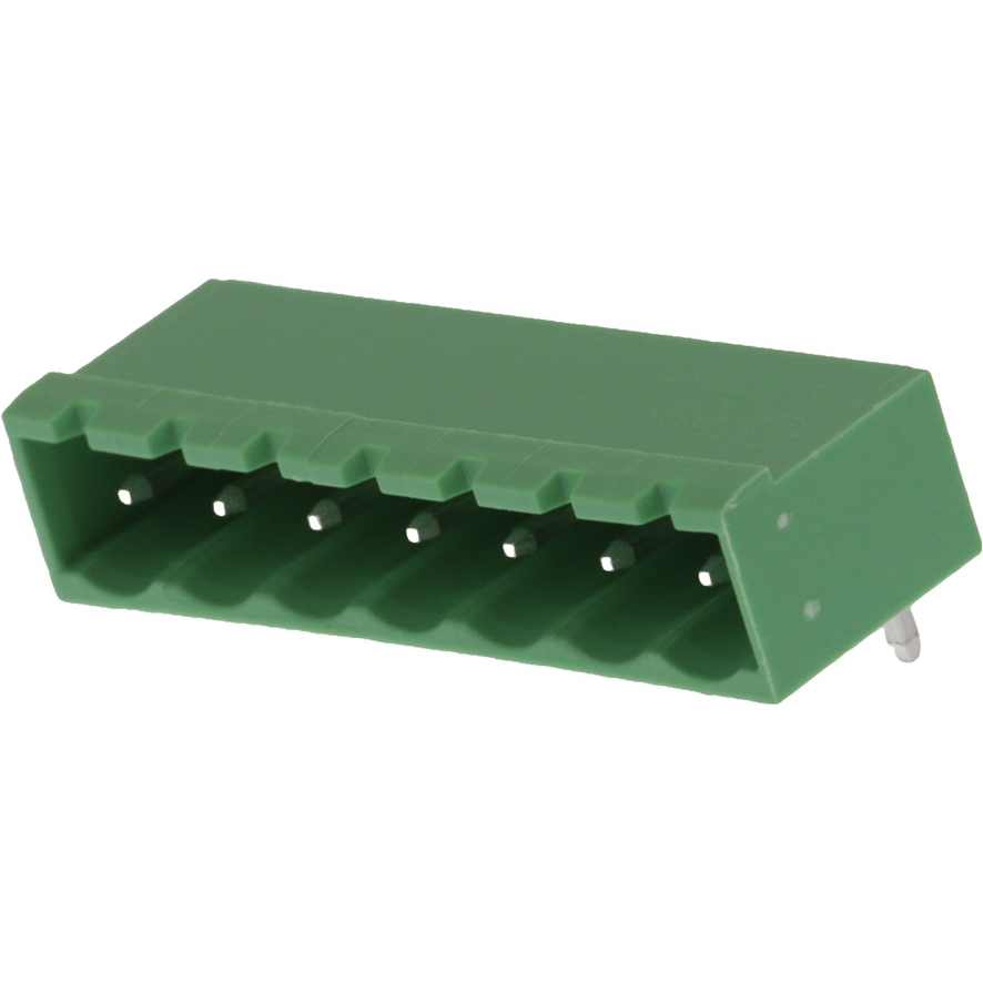 Molex-0395326007 Embases de raccordement et réceptacles PCB Conn Shrouded Header (4 Sides) HDR 7 POS 5.08mm Solder RA Thru-Hole Eurostyle