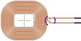 TDK-WR383245-17F5-G Wireless Charging Coils Wireless Charging Coil Receiver 13.9uH 100KHz 0.31OhmDCR 28Q-Factor Through Hole