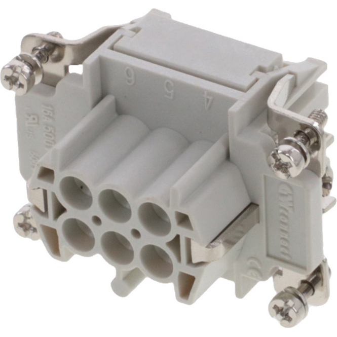 Molex-7306.6061.0 Connector Rectangular Conn Rectangular F 6 POS Crimp GWconnect Bag