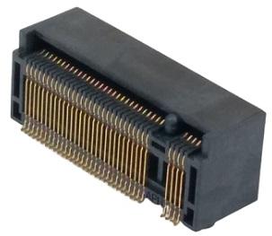 Amphenol Communications Solutions-MDT850M01501 Connector Card Edge Conn Card Edge F 75 POS 0.5mm Solder RA SMD PCIe® Reel
