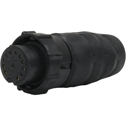 Switchcraft-EN3C12F26X Steckverbinder, rund Conn Circular SKT 12 POS Solder Cup ST Cable Mount 12 Terminal 1 Port Bulk