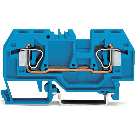WAGO-282-904 Connector Terminal Blocks Conn Terminal Block F 2 POS T DIN Rail 41A Box