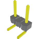 Conn Unshrouded Header HDR 2 POS 5.08mm Solder RA Side Entry Thru-Hole Bulk