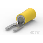 Spring Spade Terminal 10-12AWG Phosphor Bronze Yellow 28.73mm Tin Loose