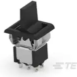 TE Connectivity-3-1571987-4 Switch Rocker Switch Rocker (ON) OFF (ON) DPDT Wire Lug Paddle 5A 250VAC 28VDC