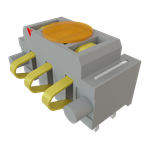 Conn Spring Loaded Connector SKT 3 POS 2.54mm Solder RA Side Entry SMD T/R