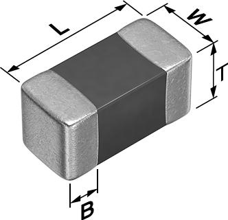 TDK-NTCG104EF104GT1 Thermistoren Thermistor NTC 100K Ohm 2% 2-Pin 1005 Surface Mount Solder Pad 4308K T/R