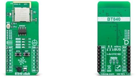 MikroElektronika-MIKROE-6454  BT840 Combo Wireless Module Click Board