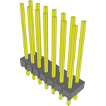 Conn Unshrouded Header HDR 14 POS 2.54mm Solder ST Top Entry Thru-Hole Bulk