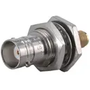 HUBER+SUHNER-34_BNC-SMA-50-2/1--_UE RF-Steckverbinder Conn BNC-SMA Adapter 0Hz to 4GHz 50Ohm ST Panel Mount F/F Gold Single