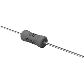 Vishay-PAC300001007FAC000 Résistance simple fixée par alésage Res Wirewound 0.1 Ohm 1% 3W ±100ppm/°C Conformal Coated AXL Ammo