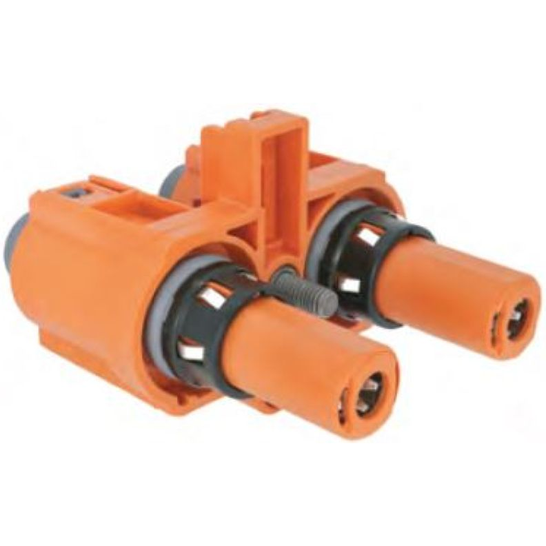 Delphi-35098453 Einzeladersteckverbinder, Gehäuse Conn Housing F 2 POS Crimp ST Cable Mount