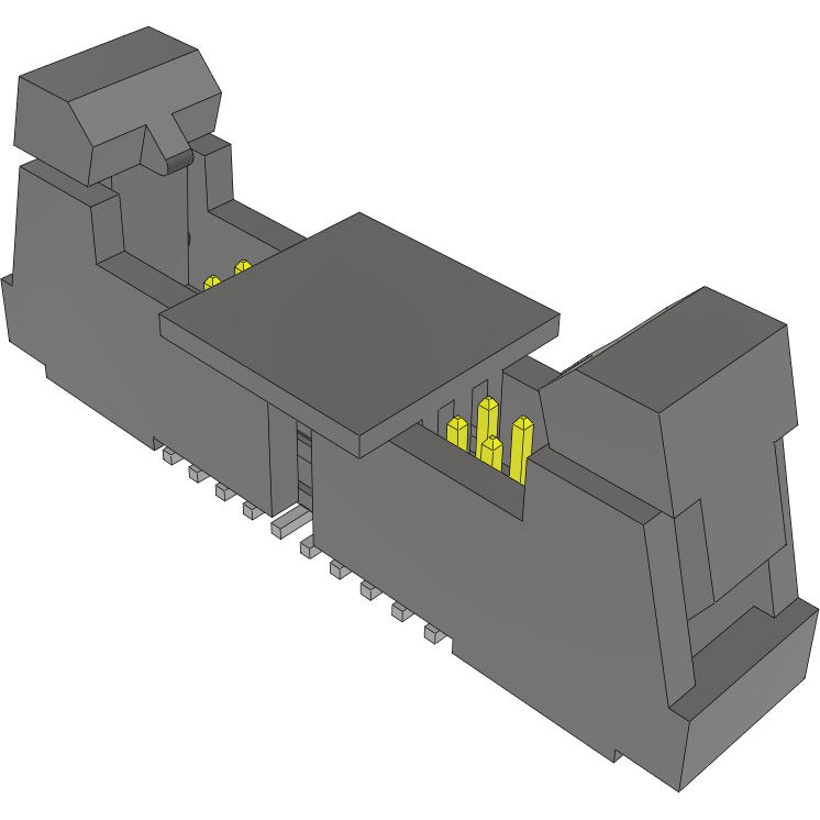 Samtec-FTSH-110-01-L-DV-EJ-A-P-TR Piastre connettori e prese PCB Conn Ejector Header HDR 20 POS 1.27mm Solder ST Top Entry SMD TIGER CLAW™ T/R