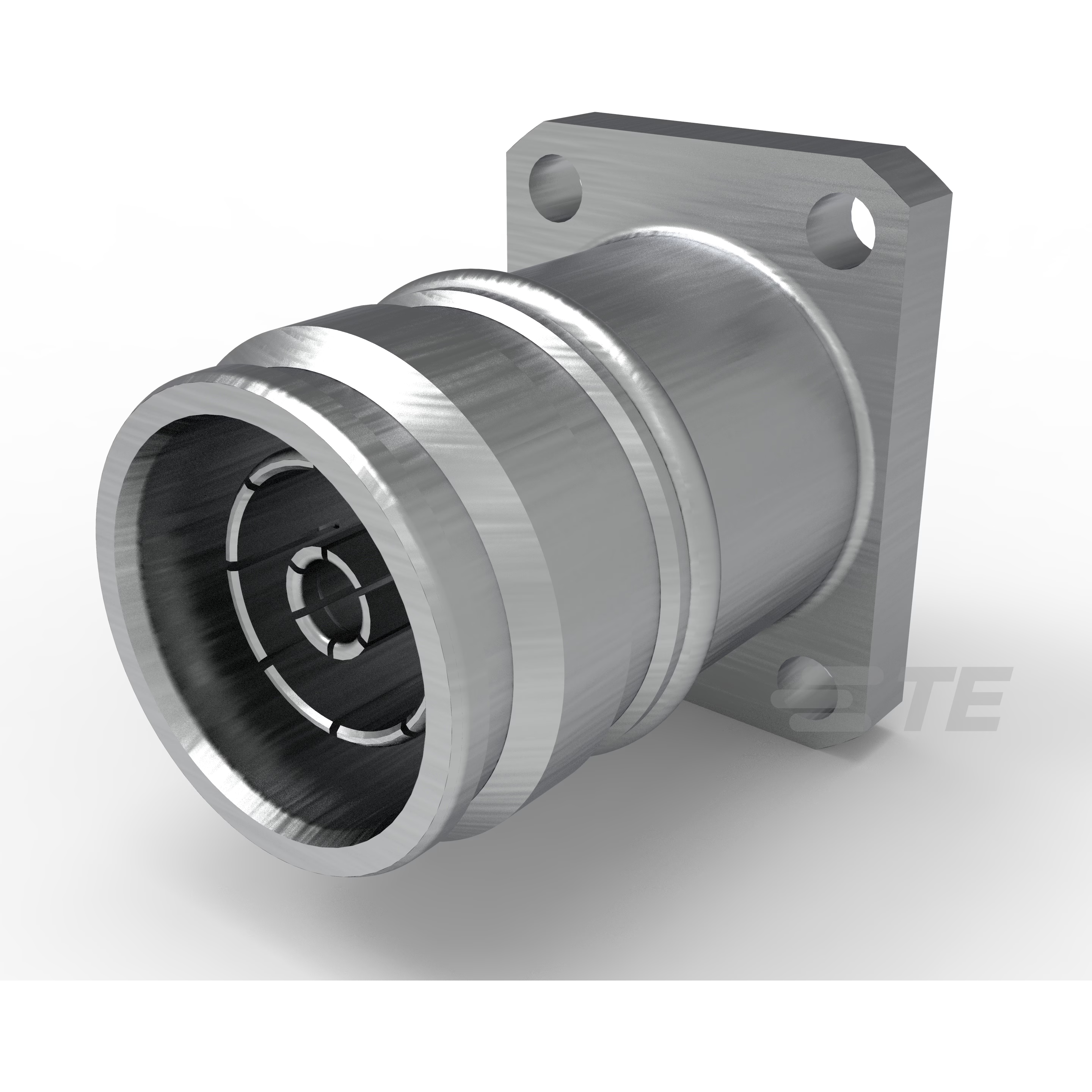 TE Connectivity-2081977-1 Raccordement FR 4.3-10 STR F RECEPTACLE, FLANGE, SPRAY