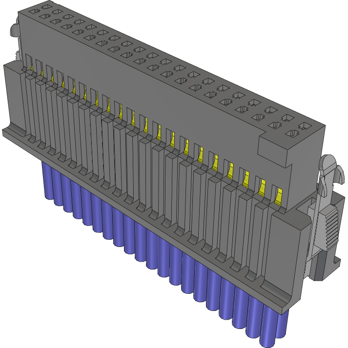 Samtec-SFSDT-20-28-G-80.00-SR Andere Kabelbaugruppen Cable Assembly Discrete Wire 2.032m 28AWG Socket Strip 40 POS SKT Crimp TIGER EYE™ Layer