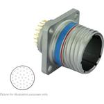 Conn Circular PIN 37 POS Solder ST Flange Mount 37 Terminal 1 Port