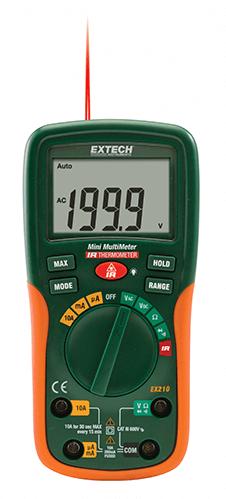 Teledyne FLIR LLC-EX210-NISTL Multimeters Digital Handheld 600VAC 600VDC