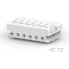 TE Connectivity-179228-6 Einzeladersteckverbinder, Gehäuse Conn Housing RCP 6 POS 2mm Crimp ST Cable Mount Natural Bag/Box