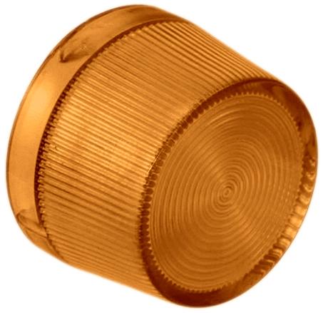 Visual Communications-3113 Optische Linsen Round Optical Lens Amber Polycarbonate Bag