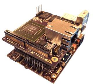 Colorado Engineering Inc-TK1-SOM-4GB Sistema su moduli - SOM At only 2″ x 2.3″ and 2.89-3.52 ounces (without/with fan), the TK1-SOM gives you the freedom to use the NVIDIA Tegra K1 SoC for numerous applications, from deeply embedded applications or advanced security systems with facial recognition.