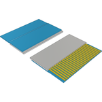 Cable Assembly 0.22m 0.5mm 24 to 24 POS FFC to FFC Bulk