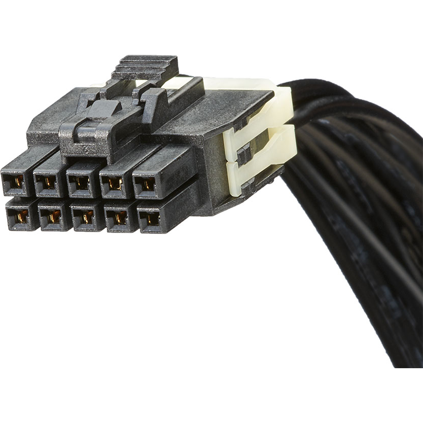 Molex-0451301003 Andere Kabelbaugruppen Cable Assembly UL 1061 0.3m 20AWG Wire to Board to Wire to Board 10 to 10 POS F-F Crimp-Crimp Nano-Fit Bag