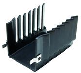 Assmann WSW components, Inc-V2004W Kühlkörper Heat Sink Passive with Black Anodized Finish