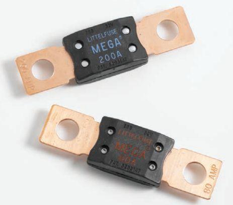 Littelfuse-0298060.ZXB Fuses Fuse Limiter Slow Blow Acting 60A 32V Bolt Down Tap 29.21 X 19.05 X 10.67mm Polyethersulfone Bulk