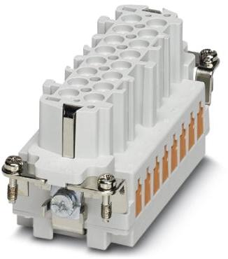 PHOENIX CONTACT-1605572 Steckverbinder, rechteckig Conn Rectangular F 16 POS ST Panel Mount