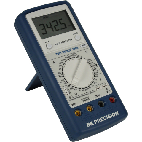 B&K Precision-388B Multimeter Test Bench DMM in new rubberized case