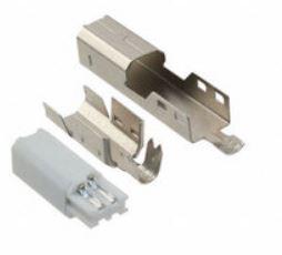 Assmann WSW components, Inc-A-USBPB-2 Connector USB Conn USB 2.0 Type B PL 4 POS Solder ST Cable Mount 4 Terminal 1 Port Bag
