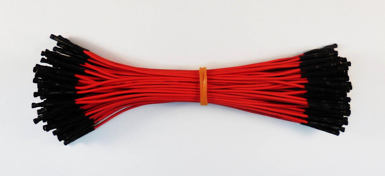 SchmartBoard-920-0183-01 Komponentensätze 100 5" Red Female Jumpers