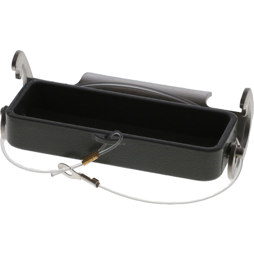 Molex-7816.4595.0 Steckverbinderzubehör Connector Accessories Cover Straight Die Cast Aluminum Gray GWconnect® Bag