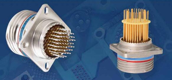 Amphenol-91-569742-35R Steckverbinder, rund Conn Cylindrical Circular PIN 13 POS Solder ST Box Mount 13 Terminal 1 Port