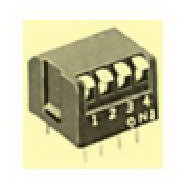 knitter-switch-DBP2002 Conmutador DIP Switch DIP OFF ON SPST 2 Flush Piano 0.1A 24VDC PC Pins 2000Cycles 2.54mm Thru-Hole