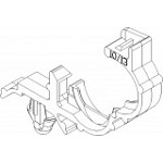 Aptiv-12092091 Kabelschellen und -clips Cable Management and Protection, Clamp 0.4in/0.51in Polypropylene