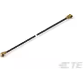 TE Connectivity-2118651-2 Kabelbaugruppen Koaxial UMCC Cable Assembly, 1.01 ft [.031 m], Black Cable, 0-9 GHz Operating Frequency