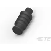 TE Connectivity-2822357-1 Connector Accessories Connector Accessories Cavity Plug Straight NBR Black Bag