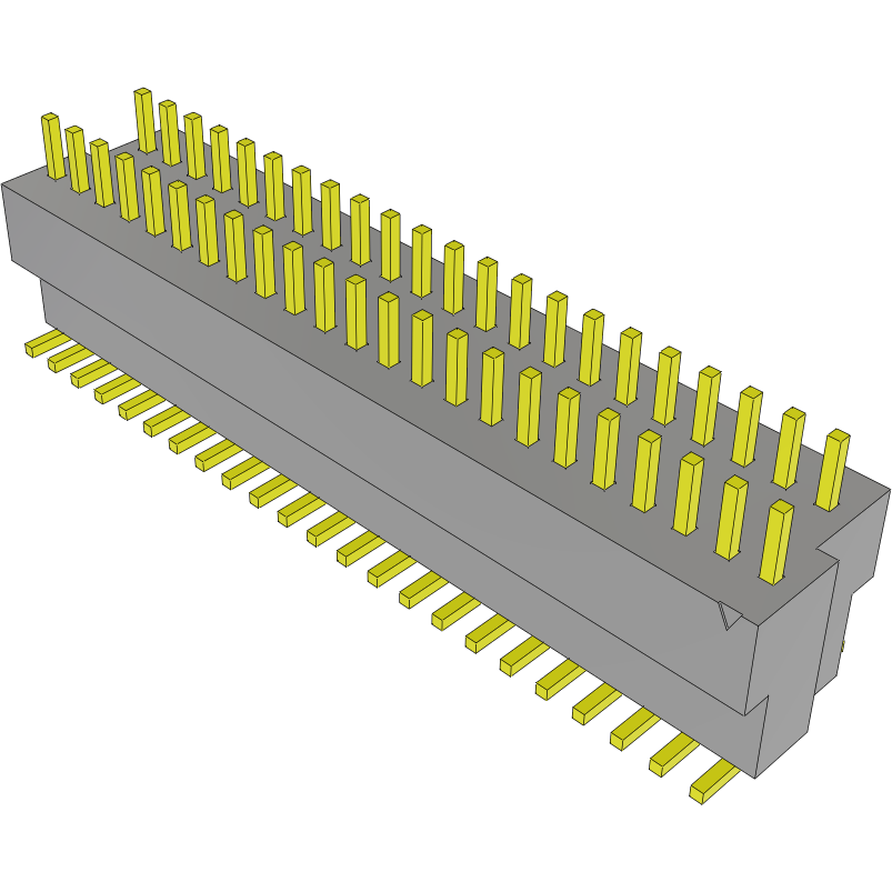 Samtec-BKT-145-05-L-V-A 连接器插头及 PCB 插座 Conn Unshrouded Header HDR 45 POS 1mm Solder ST SMD Tube