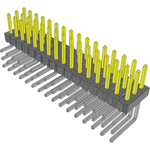 Conn Unshrouded Header HDR 48 POS 2.54mm Solder RA Side Entry Thru-Hole Bulk