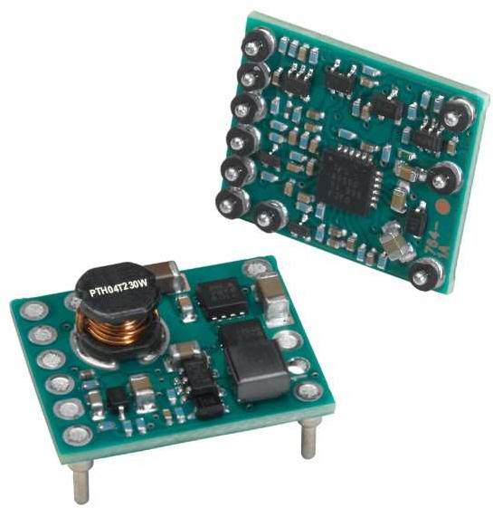Texas Instruments-PTH04T230WAD Convertisseur CC en CC et module de régulateur de commutation Module DC-DC 1-OUT 0.69V to 3.6V 6A 10-Pin DIP Module Tray