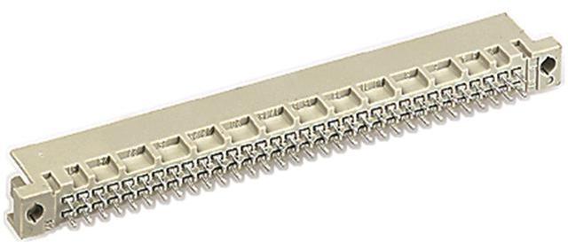 HARTING-09723646902 Backplane connettore Conn DIN 41612 M 64 POS 2.54mm Solder ST Thru-Hole