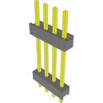 Conn Board Stacker HDR 4 POS 2.54mm Solder ST Top Entry Thru-Hole Bulk