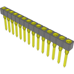 Conn Socket Strip SKT 14 POS 2.54mm Solder ST Top Entry Thru-Hole Tube