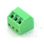 Assmann WSW components, Inc-A-TB350-TV03SB Steckverbinder, Klemmenblöcke Terminal blocks with screw lift solid block THT 3poles pitch 3,50mm 45° angled AWG16-28 3,50mm