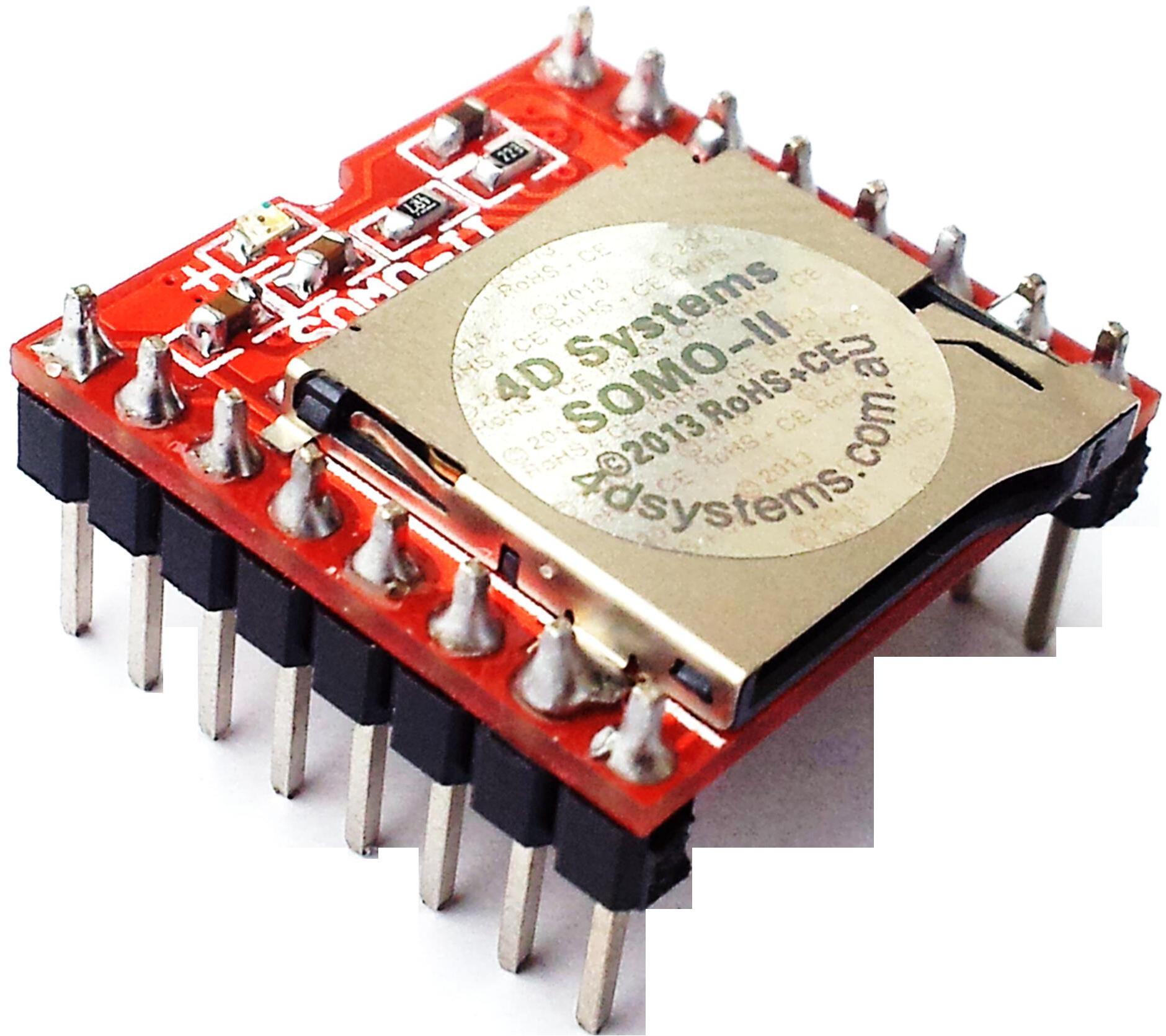 4D Systems-SOMO-LL Entwicklungssätze und Werkzeuge Embedded Audio-Sound Module