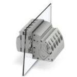 Conn Feed-Through Terminal Block 2 POS 12.1mm Screw Wall Mount 76A Cardboard