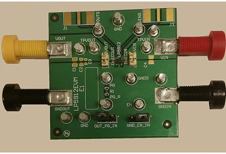 Texas Instruments-LP5912DRV18EVM Cartes et kits de développement de gestion de la puissance Ultra-Low-Noise 500-mA Linear Regulator Evaluation Module
