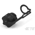 TE Connectivity-1828740-1 Steckverbinderzubehör Connector Accessories Protective Cap Straight Polybutylene Terephthalate Black Package