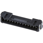 Conn Shrouded Header (4 Sides) HDR 13 POS 1.25mm Solder RA Side Entry SMD Micro-Lock Plus T/R